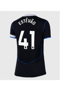 Chelsea Estevao Willian #41 Jalkapallovaatteet Naisten Kolmaspaita 2025-26 Lyhythihainen